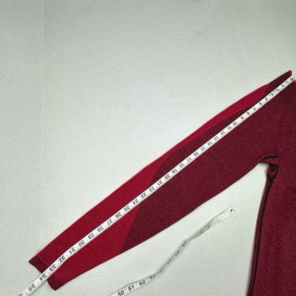 Victoria's Secret PINK Seamless Sculpt Leggings Red Ombre Small - Picture 7 of 10